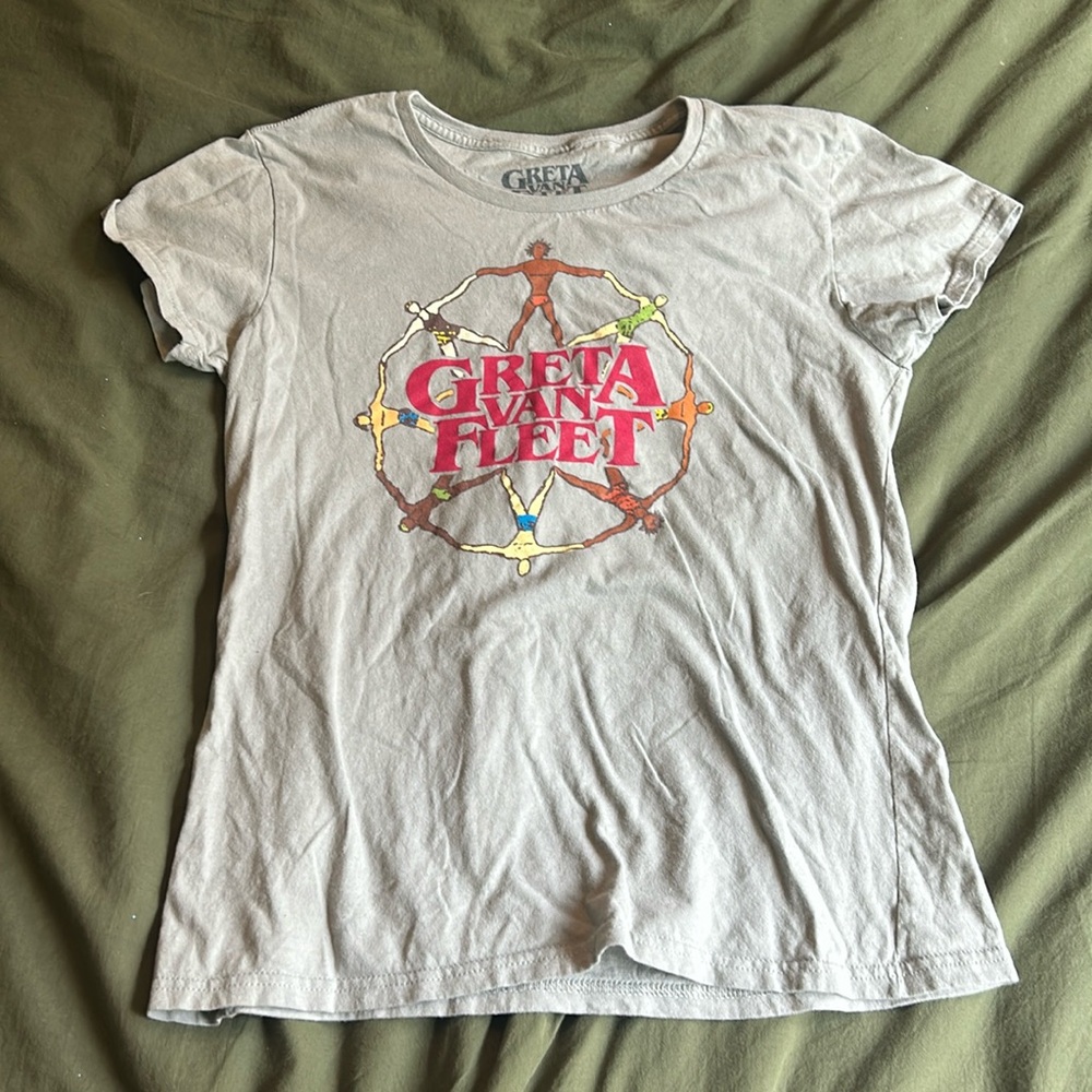 Vintage Greta Van Fleet shirt. Medium size but may have shrank in the wash.